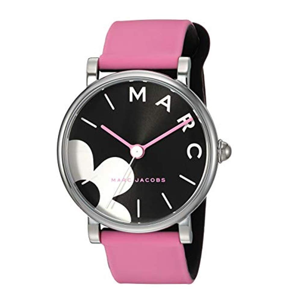 

MARC JACOBS Cute Large Boys Size Classic 36mm Floral Daisy Pink Silicone MJ1622 Watch [Marc Jacobs] Women s [Used]