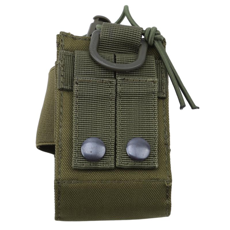 Outdoor Portable Tool Bags Hanging On Waist Walkie Talkie Bags Holder Pouch Work Belt Pouch Attachment Climbing Exploration Bag
