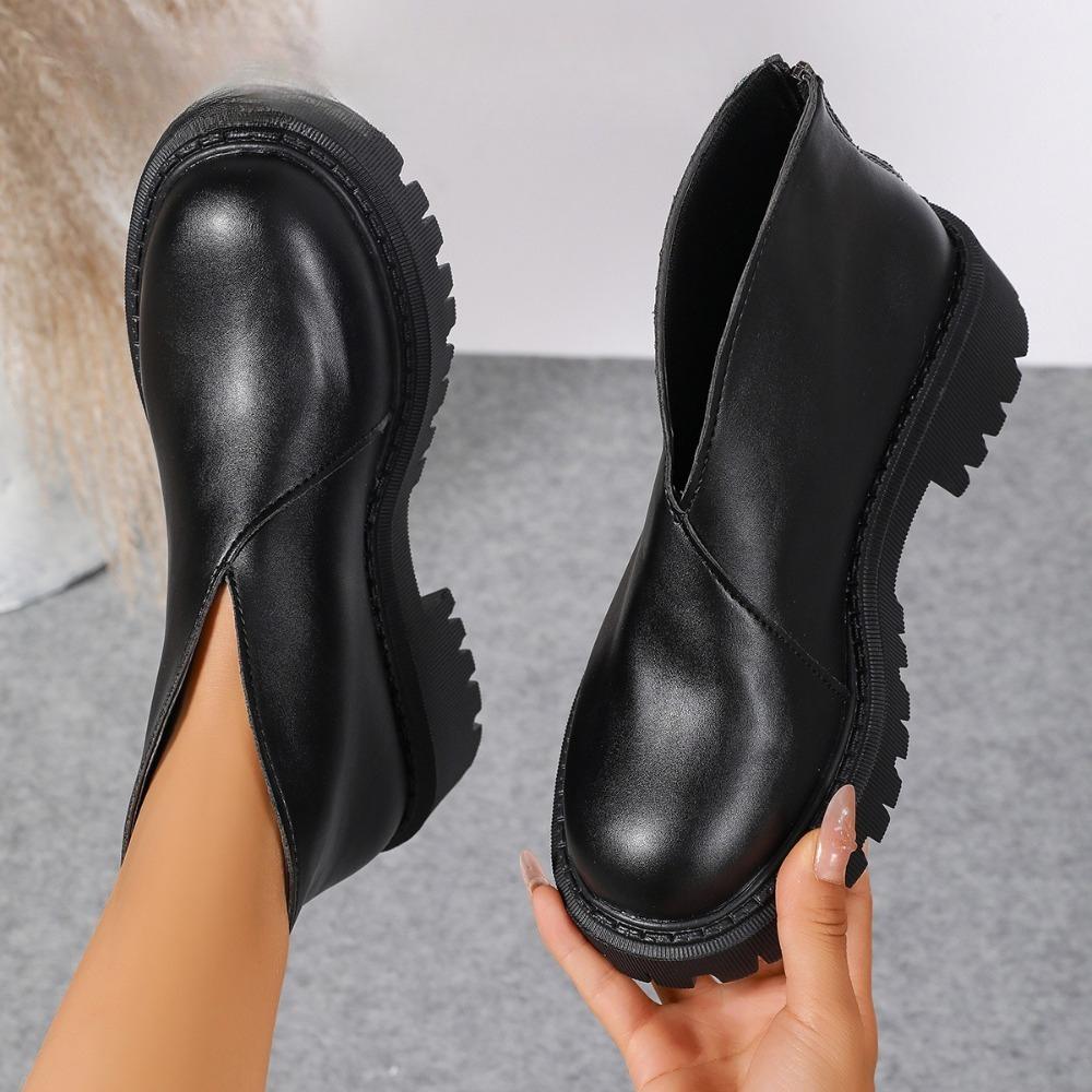 

Мода 2025 года, европейский и американский стиль, весенне-осенняя новинка женской обуви - лоферы-слипоны 41 чёрный