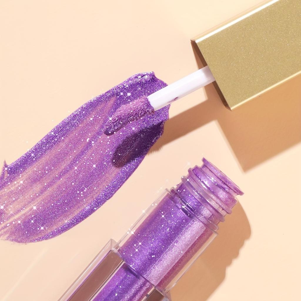 Not Easy To Smudge Eye Shadow Color Show Sequin Pearlescent Eye Shadow Liquid Coloring Liquid Glitter Eye Shadow Long-lasting Shimmer Makeup