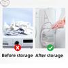 Storage Laundry Mesh Bag Washing Dirty Clothes Storage Wall-mounted Laundry Hamper Portable Storage Bag for Travel