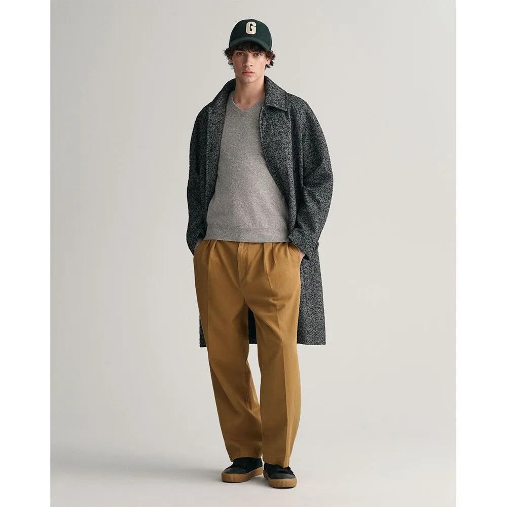 Gant Superfine Lambswool V-neck Sweater