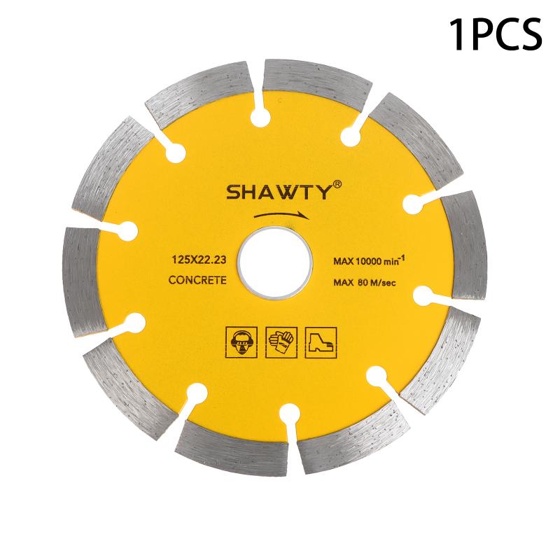 1/2/4Pcs 125Mm Diamond Disc Saw Blades Cutting Blade Disk For Angle Grinder Cutting Marble Ceramic Granite Concrete Wood