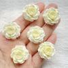 10pcs New Resin 3D Cartoon Colorful Rose Blossoms Resin Flatback Stone Scrapbook Wedding DIY Decor Crafts Jewelry Accessories
