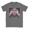Men Women Charlie Kirk Face Rapper Meme Printed Retro Cotton T-shirt Street Fashion Casual Short Sleeve Round Neck T-shirt