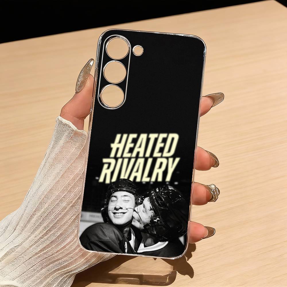 

H-Heated Rivalry Phone Case For Samsung S25,S24,S21,S22,S23,S30,Ultra,S20,Plus,Fe,Lite Transparent Cover Samsung S235G