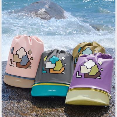 Children's Swimming Bag Dry Wet Separation Waterproof Storage Bag Boys and Girls Beach Bathing Cute Backpack Sports Bag