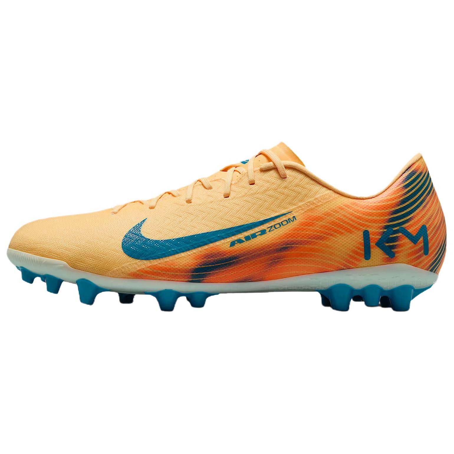 

Kylian Mbappé x Nike Mercurial Vapor 16 Academy Melon Tint/Igloo/Neo Turquoise Unisex Cleats Orange FQ8365-801 43