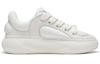 Li Ning Yun You C4D Textile, Synthetic Leather, Leather Low top Casual Shoes Men's Ecru AZGT089-4