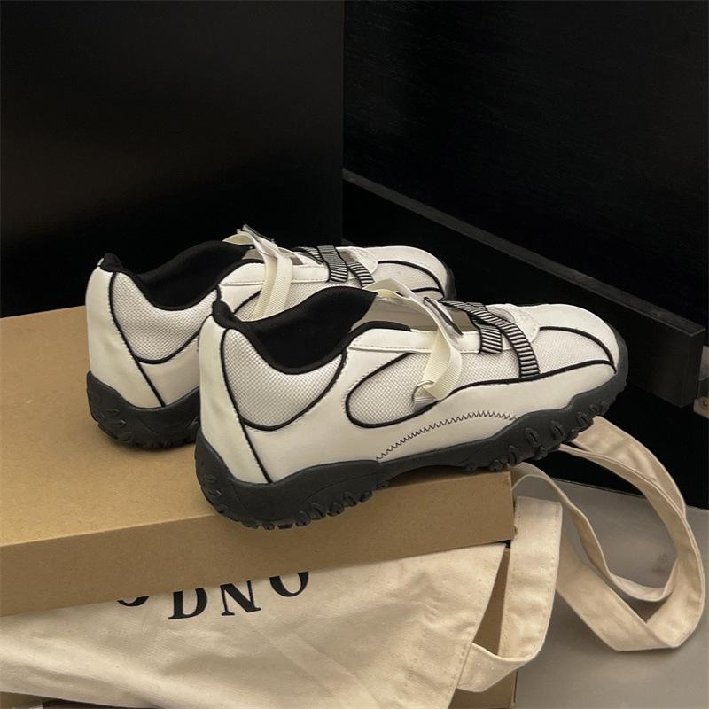 Sports Mary Jane Shoes Summer 2025 New Korean Version of Sports Forrest Gump Shoes Breathable Mesh Casual Versatile Women's Shoes