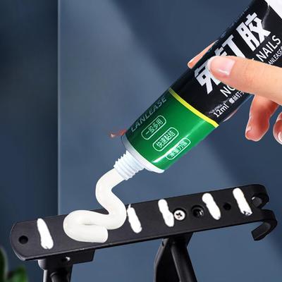 Nail-free Glue All-purpose Glue Water-based Nail Substitute Glue Strong Glue Wall TilesDoor and Window Hooks Storage Racks, Nail-free Glue