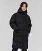 Chasecult Unisex Basic Hooded Long Padded Jumper - Black
