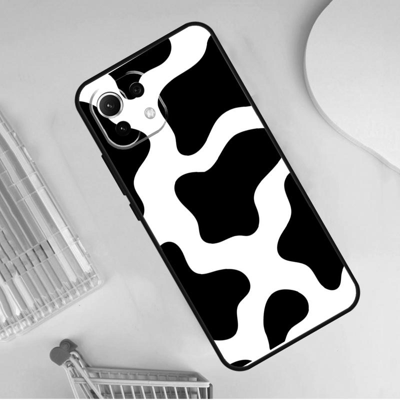 Spotted Cow Skin Print Cover For Xiaomi 14 Ultra 13 11T 12T 13T 14T Pro POCO X7 X6 Pro X3 X5 F3 F5 M6 F6 Pro Case