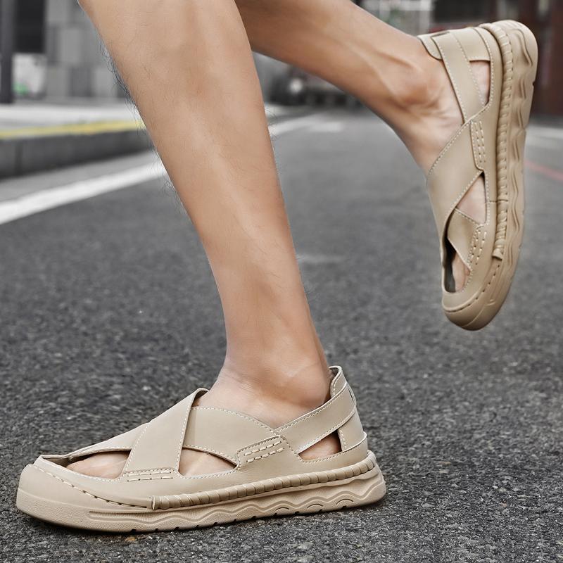 Summer Men's Large-size Breathable Fashionable Trendy Sandals Outdoor Beach Sandals 38-46