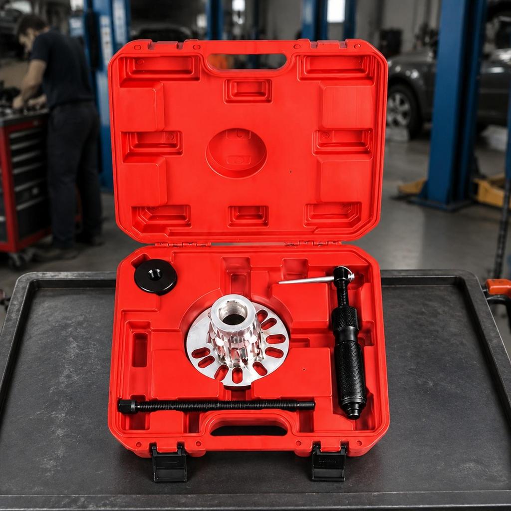 Hydraulic Hub and Bearing Puller Set Heavy-Duty for Auto Mechanics