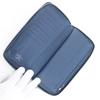 LOUIS VUITTON Zippy Wallet Vertical Purse M32837 Océan Navy blue Taiga mens Used