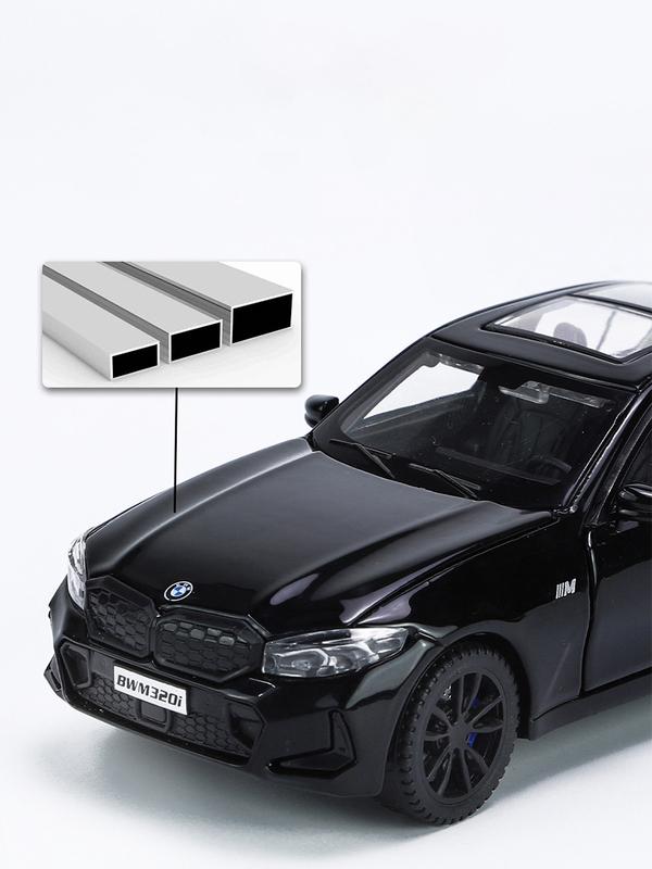 New 1:32 320i THE 3 G20 2023 Alloy Diecasts & Toy Vehicles Metal Toy Car Model Sound and light Collection Kids Toy