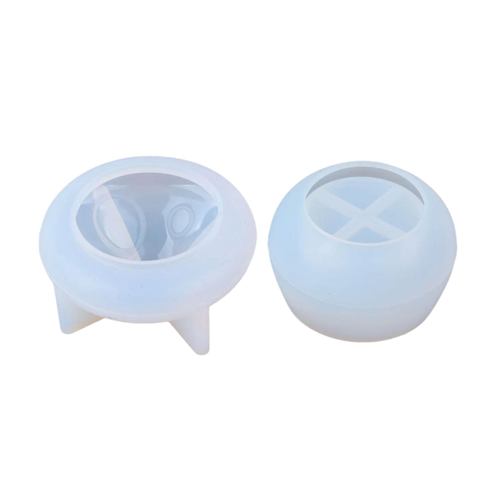 

Силиконовые формы для шкатулки для украшений из смолы с крышкой, домик-гриб, силиконовые формы для подсвечника, для шкатулки для хранения украшений, конфетницы 2