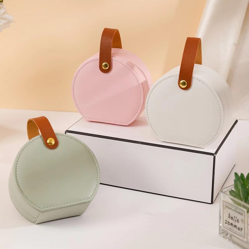 Creative Mini Jewelry Display Organizer Travel Jewelry Case Boxes Portable Earrings Necklace Ring Handbag Jewelry Storage Box