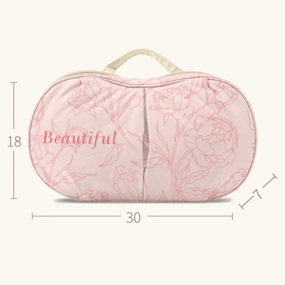 Women Accessories 3-in-1 Design Travel Storage Bag Organizer Compartments Portable Portable Organizer Underwear Organizer Travel