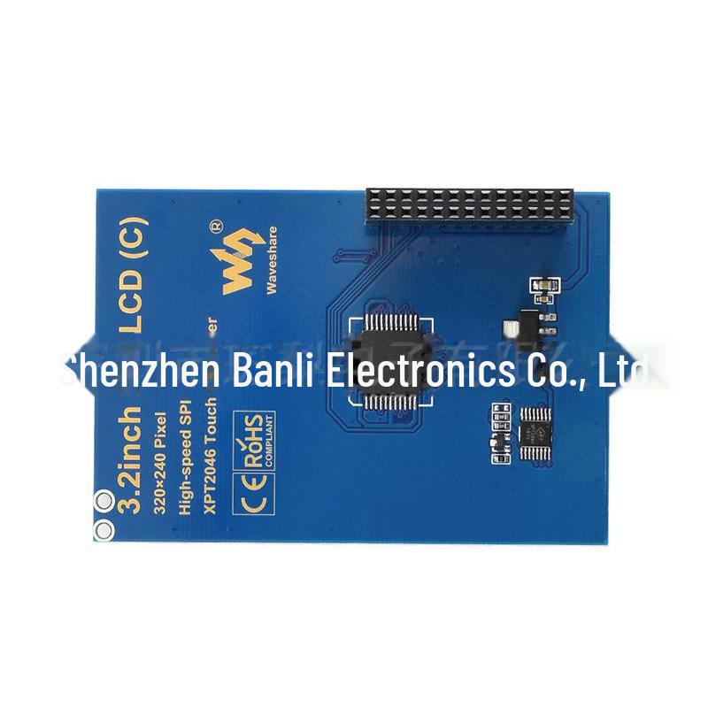 Raspberry Pi 3.2" Resistive Touchscreen, C Version 320x240 High-Speed SPI