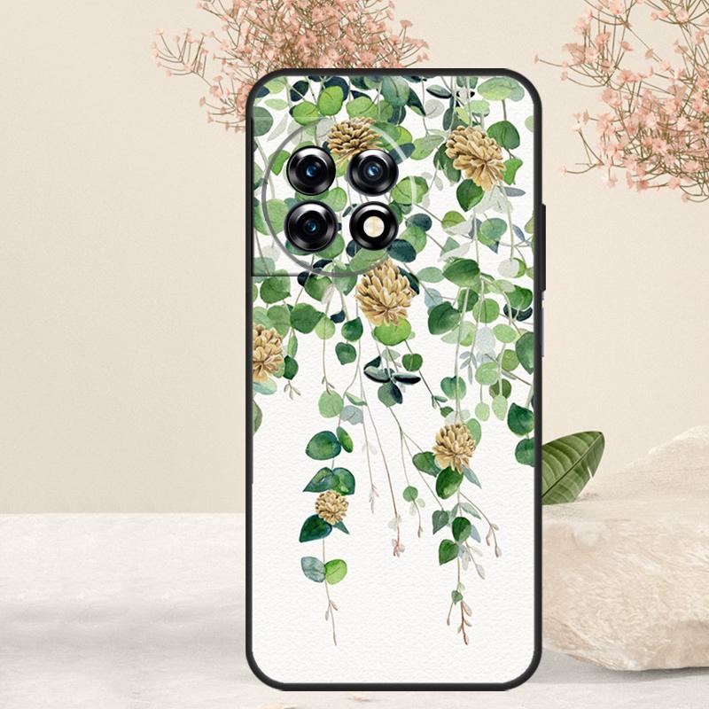 Eucalyptus Lavender Case For OnePlus 15 13 12 11 13T 13R 15R 10R 10T 8T 9 10 Pro Nord 5 CE 4 3 Lite N20 N30 Cover