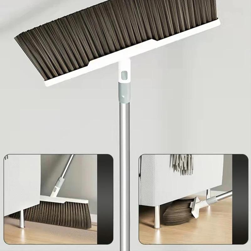 3-in-1 Besen und Kehrschaufel Set Besen Kehrschaufel Pinsel Set Haushalt Boden Sauber Besen für Boden Klapp Reinigung Werkzeuge