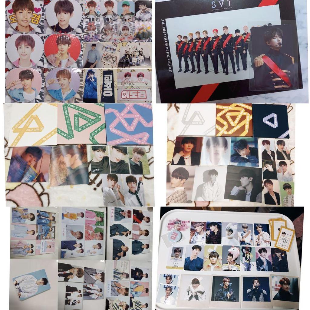 [USED] SEVENTEEN DVD.CD.Goods set