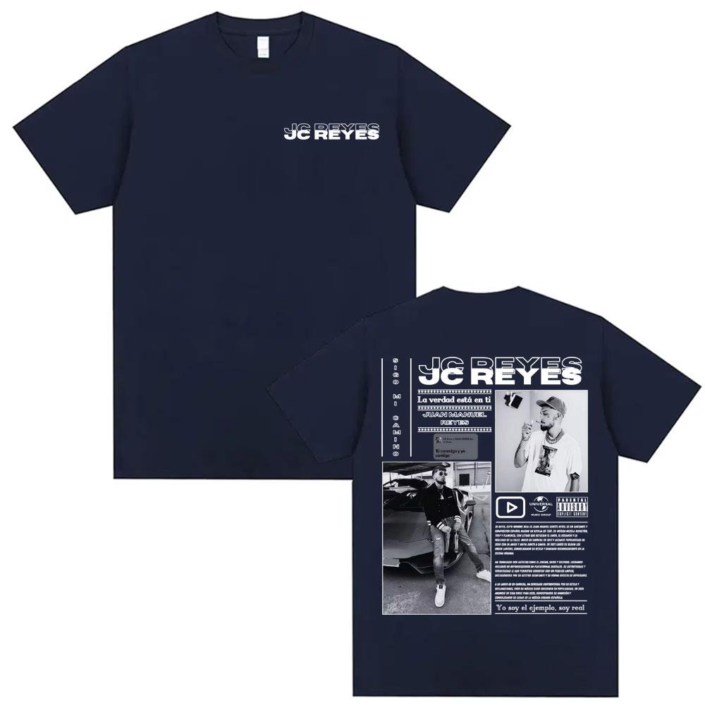 

Rapper Jc Reyes Sigo Mi Camino Album Graphic T Shirts Unisexs Women Clothing Casual Oversized T Shirt Summer Tops Tshirts S