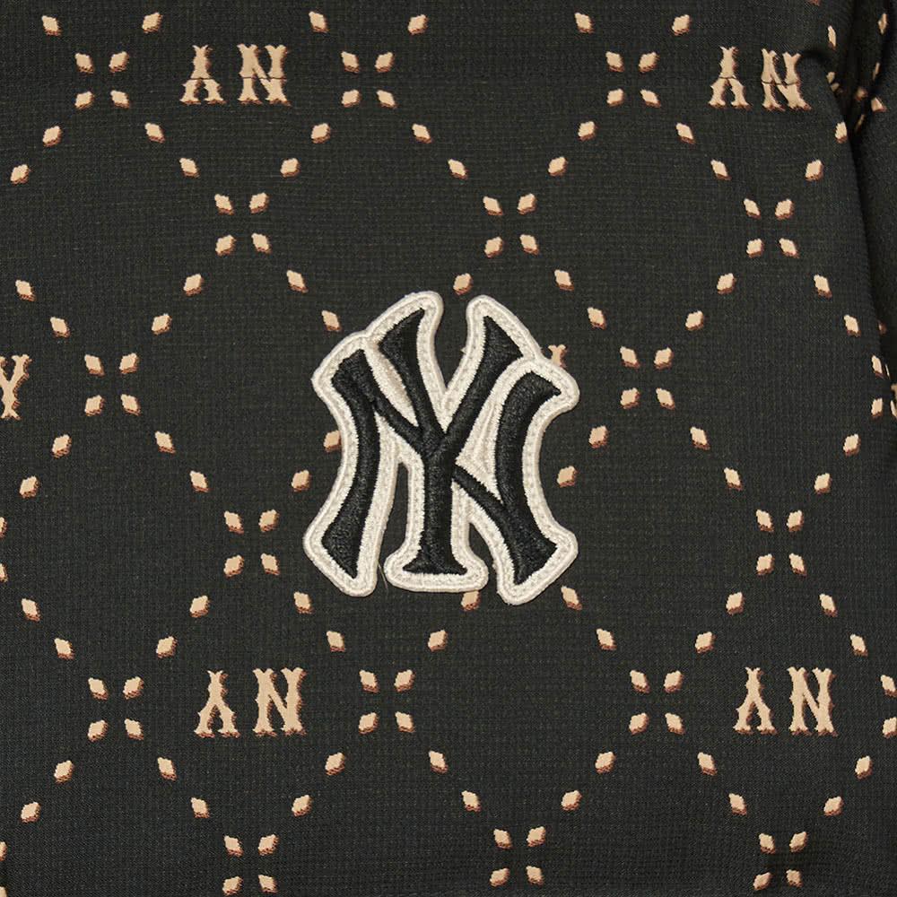 New MLB Monogram NEW YORK YANKEES Down Jacket Unisex Black 3ADJM0336-50BKS