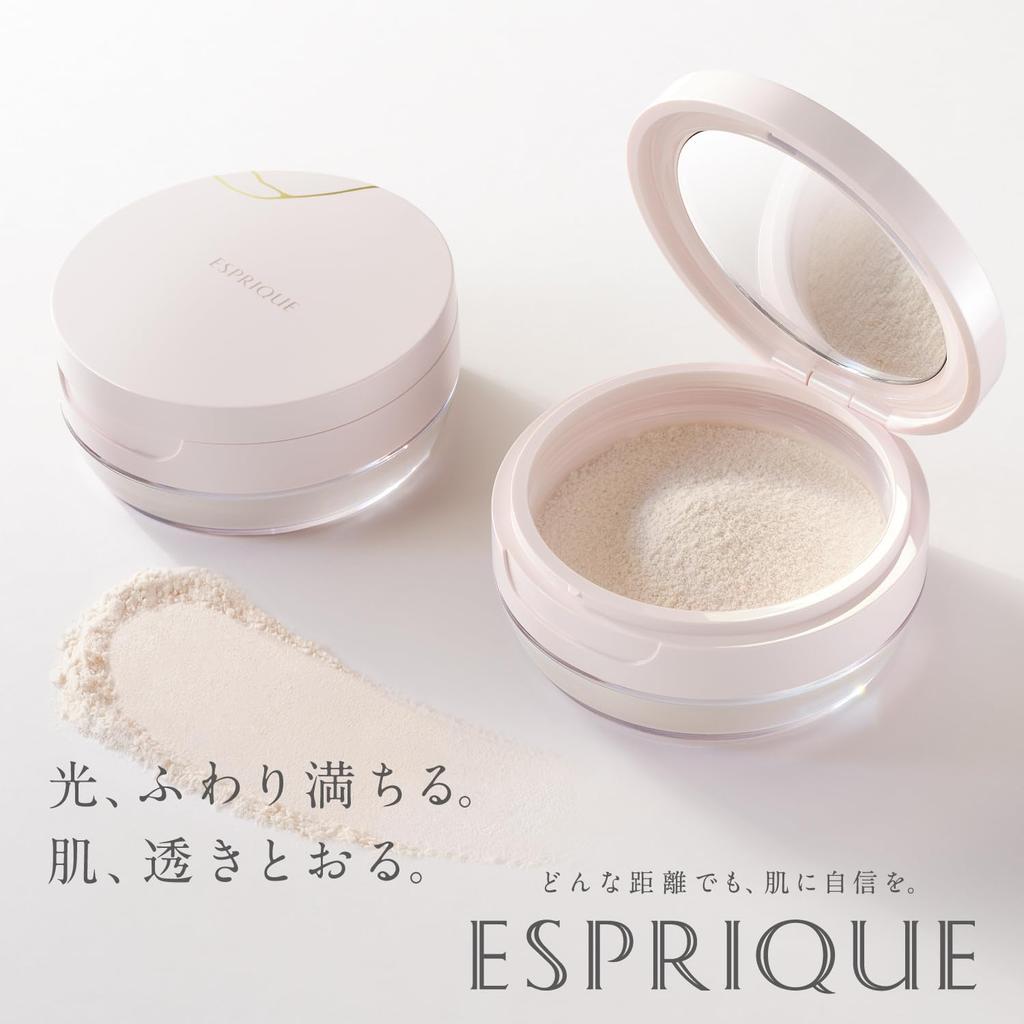 ESPRIQUE Silky Long Stay Powder 01 Beige 6g Refill Face Powder for Glowing, Pores, and Moisturizing