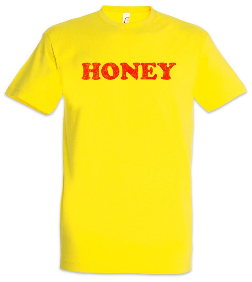 Honey Mens T-Shirt Sweetheart Darling Sugar Girl Honey Love Couple Partner 4XL