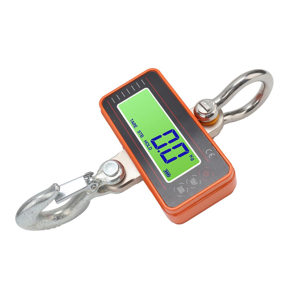 Electronic Crane Scale Wireless Remote Control Scale High Accuracy Handheld Digital Hanging Scale 500Kg