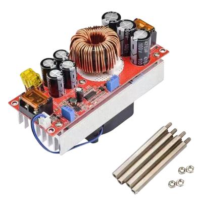 40A 1000W 10-60V To 12-90V Step Upping Power Module Adjustable Voltages Supply Converters Measuring Cable