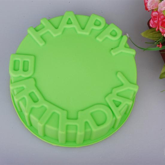 Alles Gute zum Geburtstag DIY Kuchenform einfache Bedienung Silikon Backform Küchenhelfer