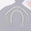 Pieces Sham Pearl Chain Shoe Add-Ons Detachable Pretend Pearl Shoe Links Swanky Basic Shoe Fastener Shoe Accessory