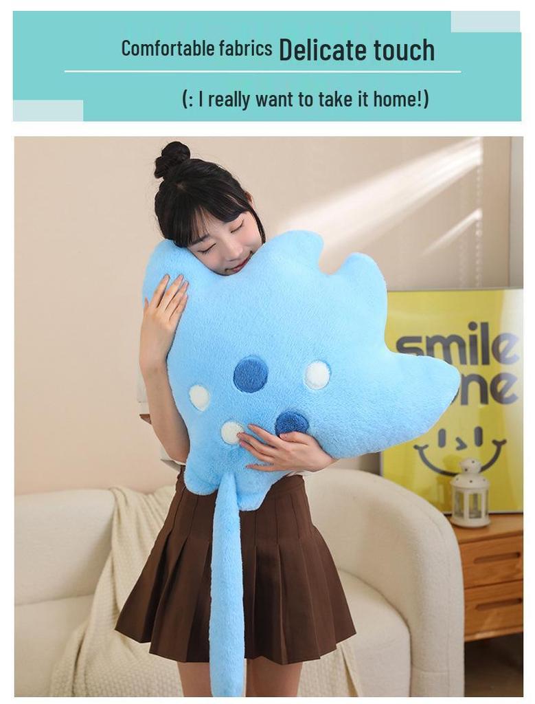 Adorable Devil Ray Plush Toy for Kids - Ocean-Themed Stuffed Animal Doll