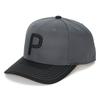 Golf Color Stitch Dusky Free Size [PUMA] Cap, P-Cap, Men's, Grey/Puma Black,