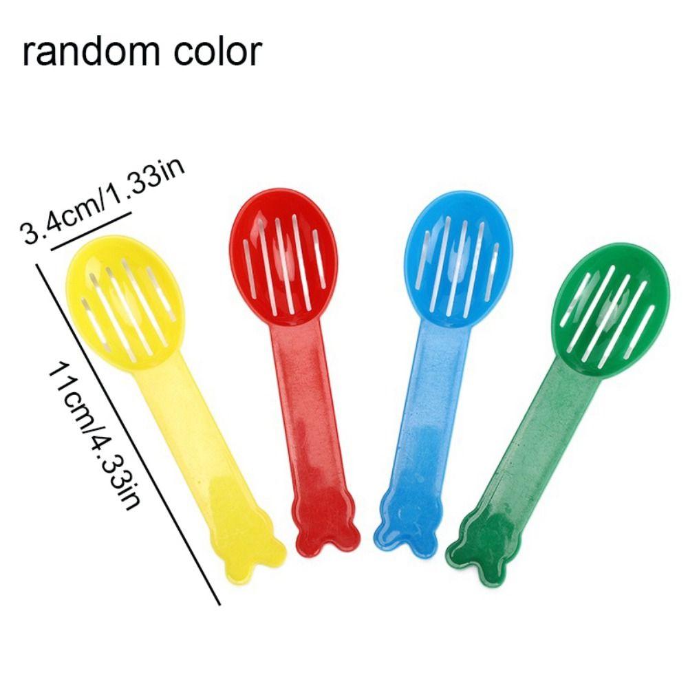 Plastic Small Animal Litter Shovel Random Color Hamster Shovel Pet Cleanning Tool  Hamster Cage