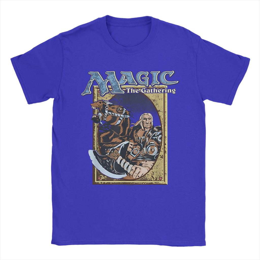 Men T-Shirt Games Gathering MTG Novelty 100% Cotton Tees Short Sleeve Fifth Edition Deck T Shirt O Neck Tops Gift Idea