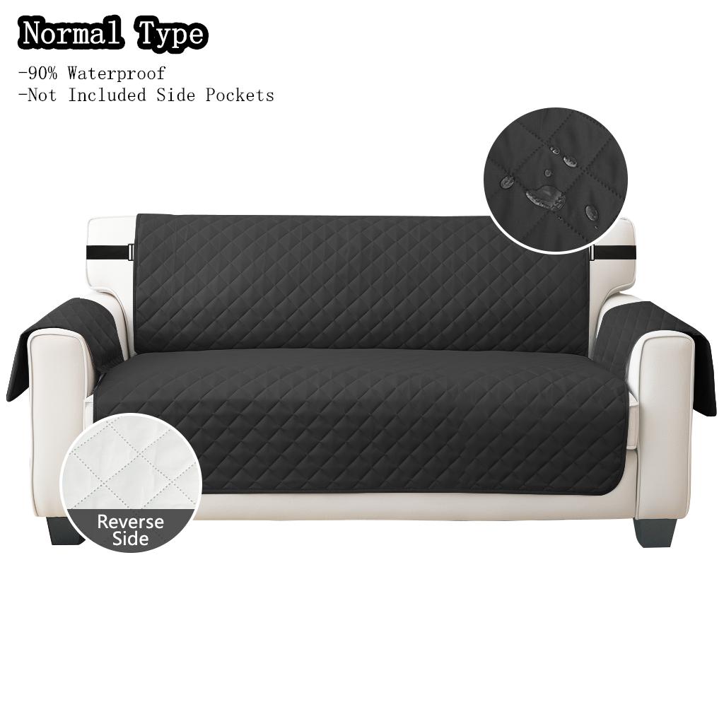100% Waterproof Couch Covers Sofa Cover Non-Slip Sofa Slipcover with Elastic Straps Sofa Protector Furniture Cover for Pets Dogs