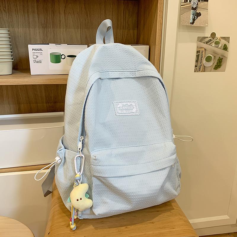 Skolestil  Høyt utseendenivå  Frisk og enkel skolesekk  Harajuku  Enkel og allsidig studentryggsekk og ryggsekk