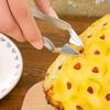 Pineapple Eye Clip Rustproof Non-slip Good Grip Convenient Hanging Food Grade Labor Saving Stainless Steel Sharp Blade Pineapple Eye Remover Kitchen