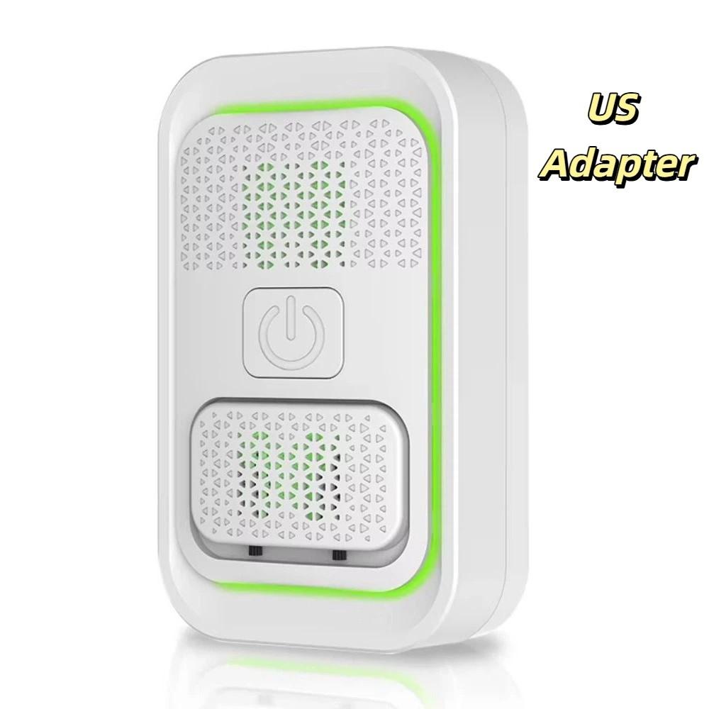 

US UK EU Plug Air Purifier Portable Negative Ion Generator Purification Air Ionizer Bedroom US