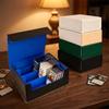 Portable Durable Eco-Friendly Card Deck Box Storage for Trading Cards 1800+ PU Leather Commander Card Deck Case