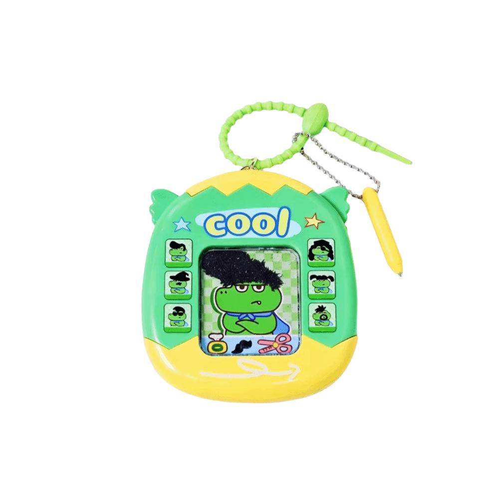 Funny DIY Hair Style Keychain Creative Animals Styling Pendant School Bag