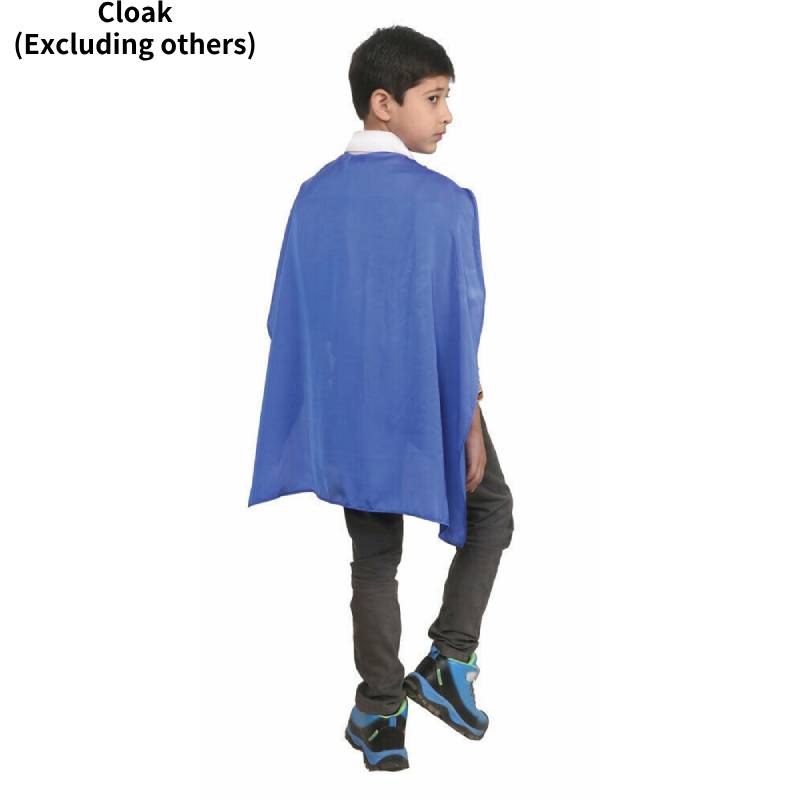 

Halloween Capes Children Stage Show Costume Anime Cosplay Durability Costume 60cm/23.62in синій