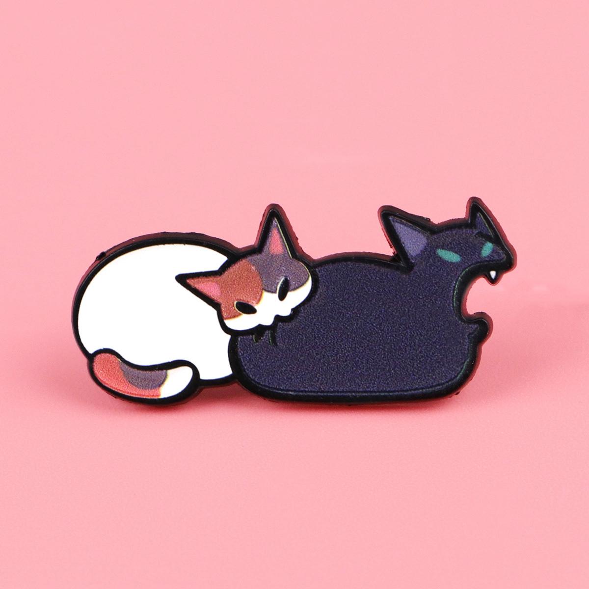 

Lapel Enamel Pins and Brooches Badge Pins for Backpacks Bags Backpack Cool Decoration Friend for Gifts
