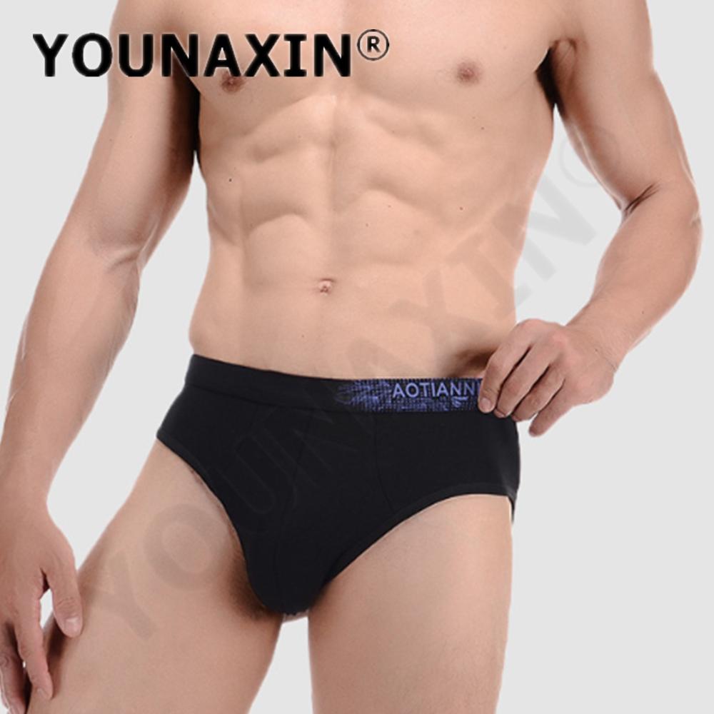 Men's Big Size Briefs Modal Breathable Teen Mid-Waist Bamboo Fiber Underwear Sexy Printed Underwear Solid Color Shorts L XL 2XL 3XL 4XL 5XL