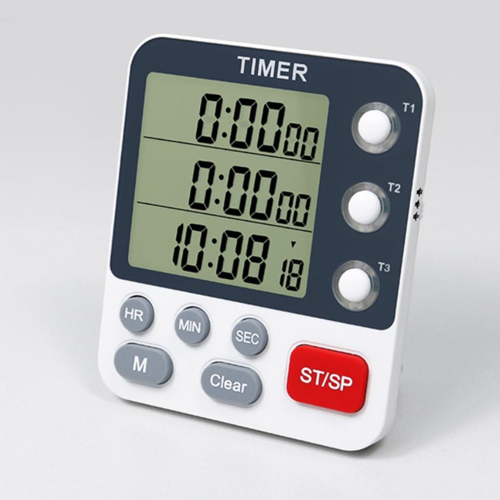 Three  Channel Multi  Function Kitchen Timer